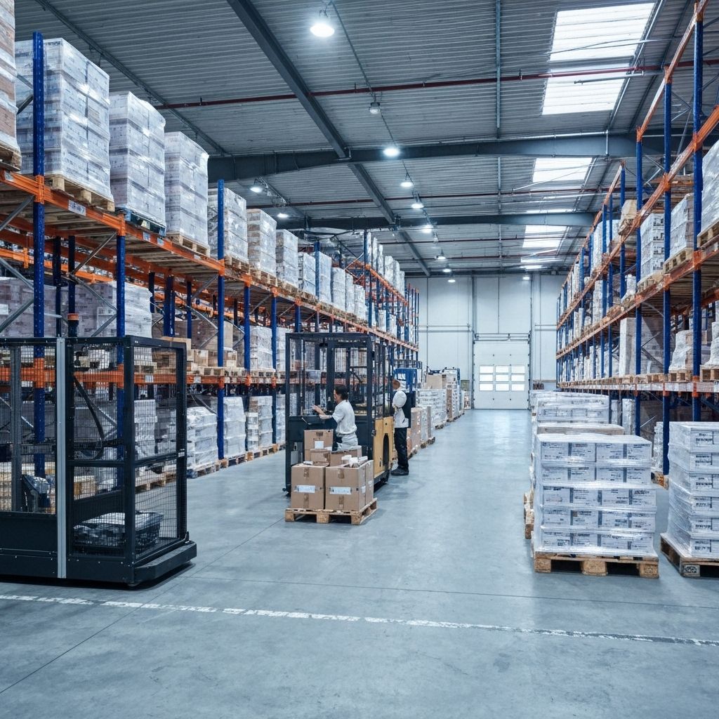 WeiyaTrading warehouse and logistics